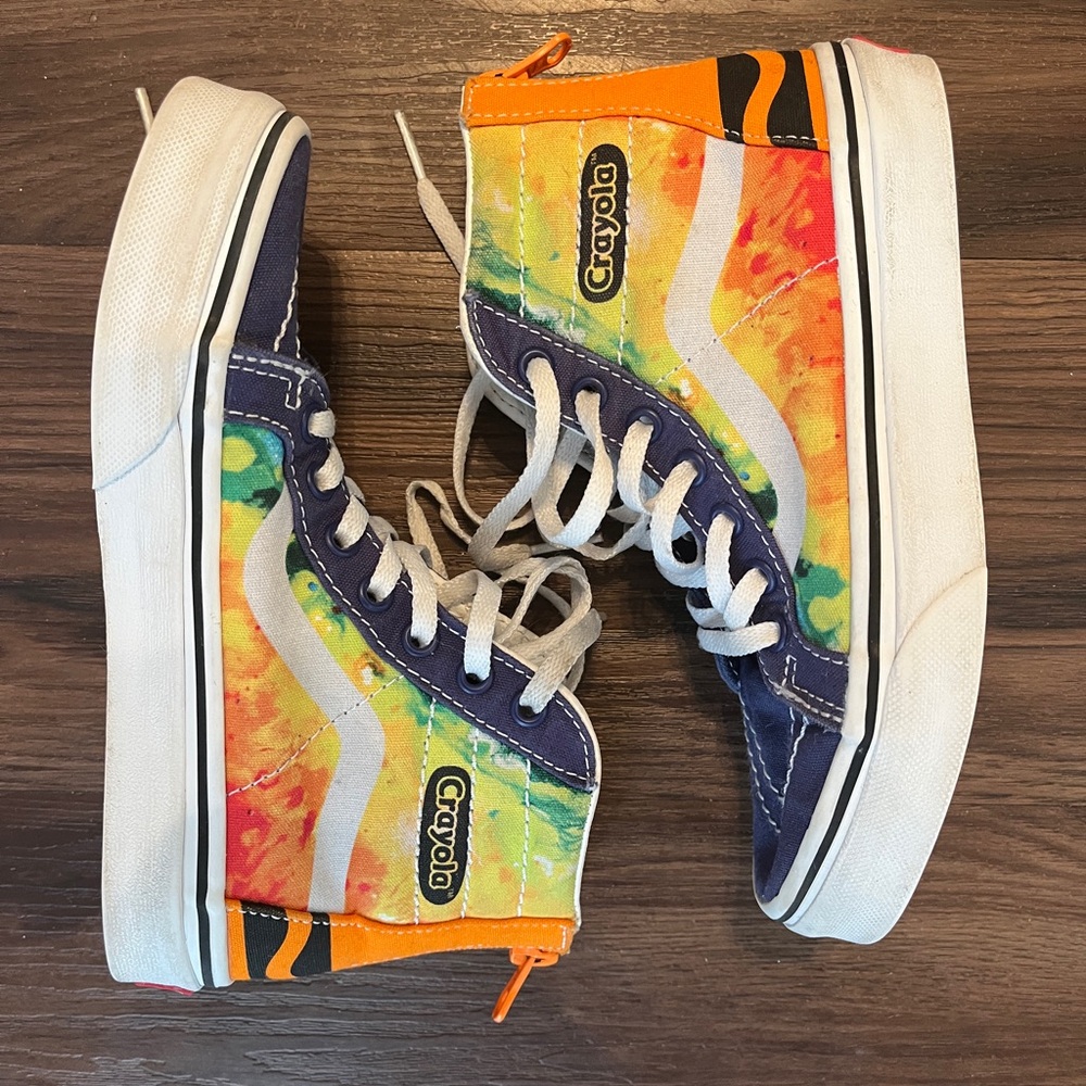 Vans Crayola SK8-hi top sneakers